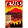 Pilatus-Bahn, Plakat, ca. 1900